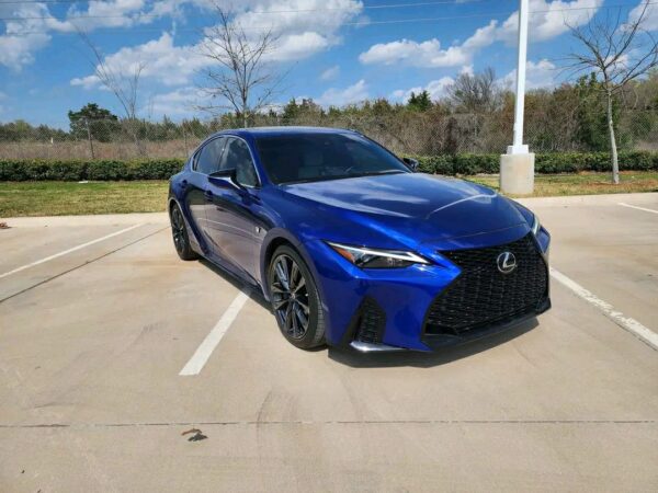 Ultrasonic blue mica 2022 Lexus IS 350 F